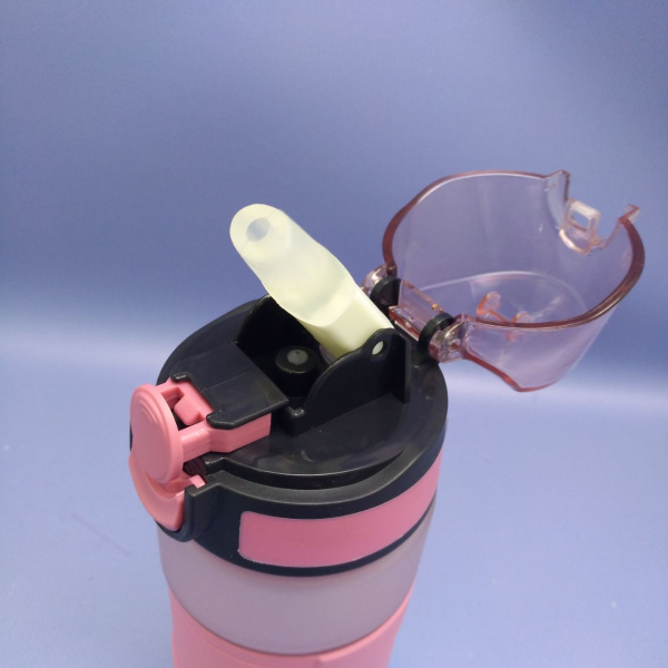 Спортивная бутылка для воды Sport Life / замок блокиратор крышки / поильник / 500 мл.